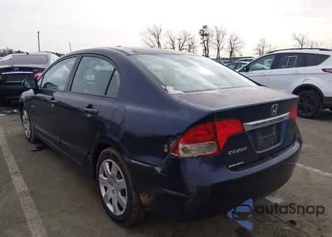 2010 Honda Civic Lx z USA, uszkodzony, nr VIN 2HGFA1F50AH573348